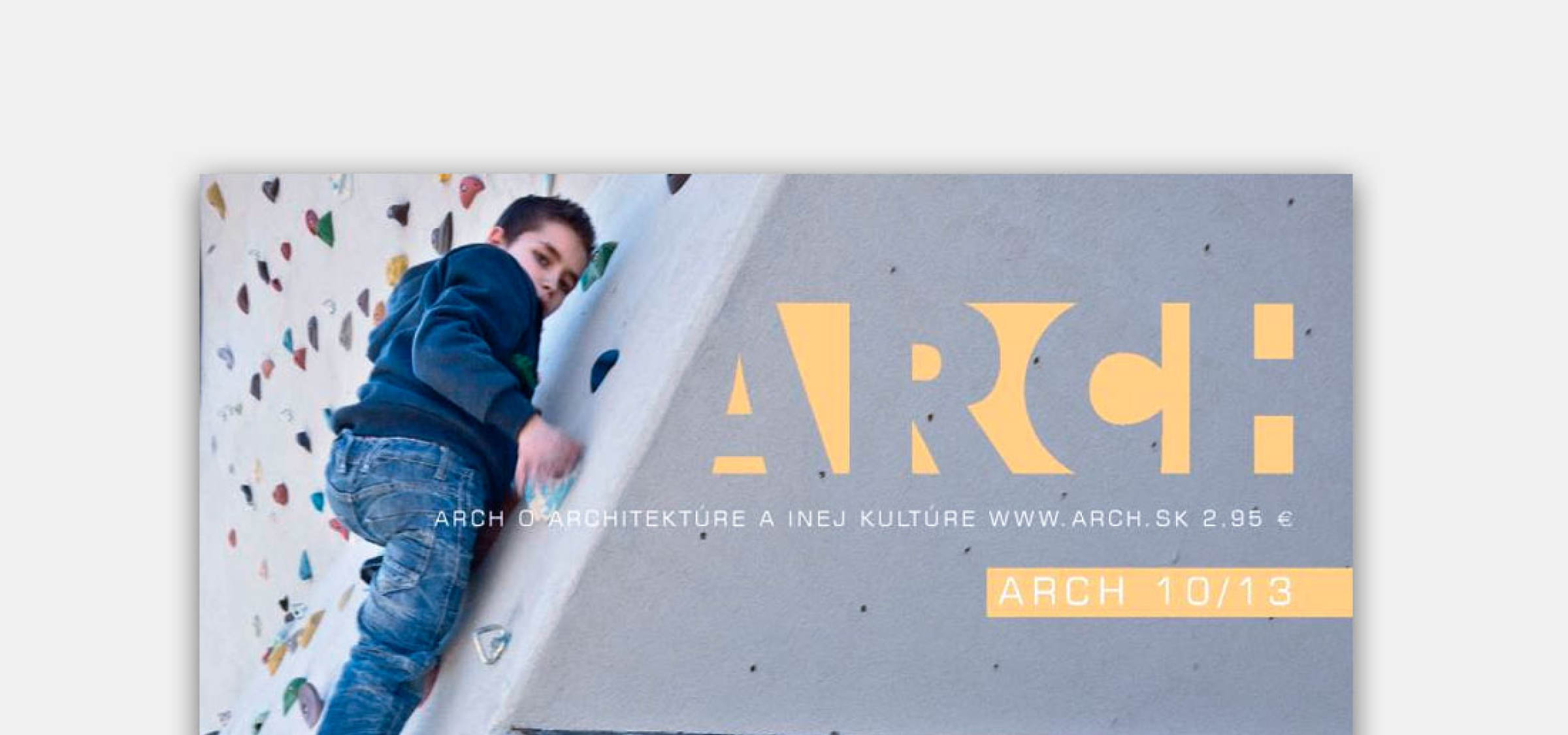 Atrium on title page of ARCH magazine | News | Atrium Architekti