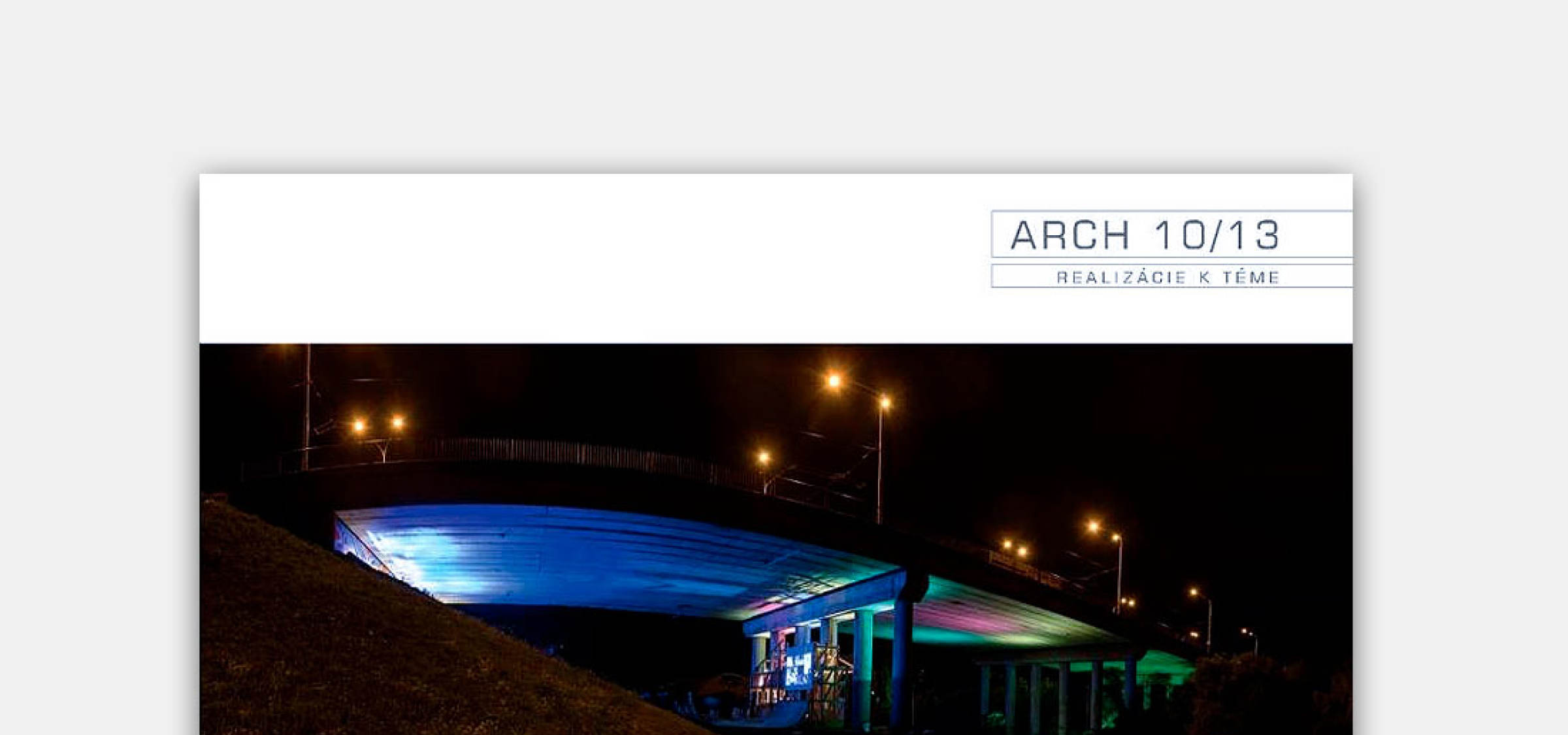 Under the Bridge on ARCH magazine | News | Atrium Architekti