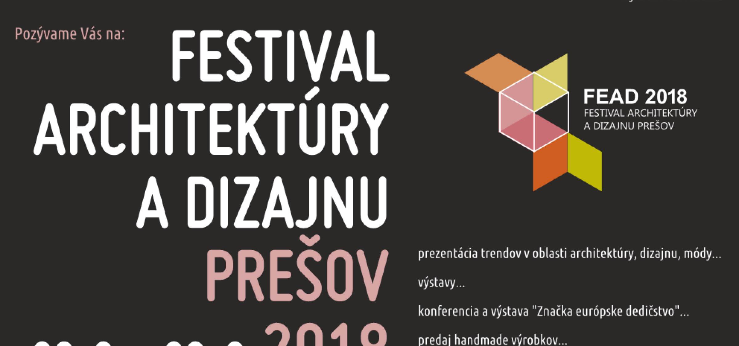 Festival of Architecture and Design in Prešov | News | Atrium Architekti