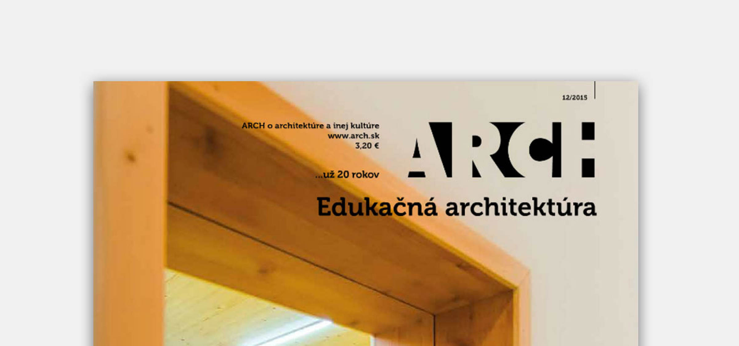 MORPH project in the new issue of ARCH magazine | News | Atrium Architekti