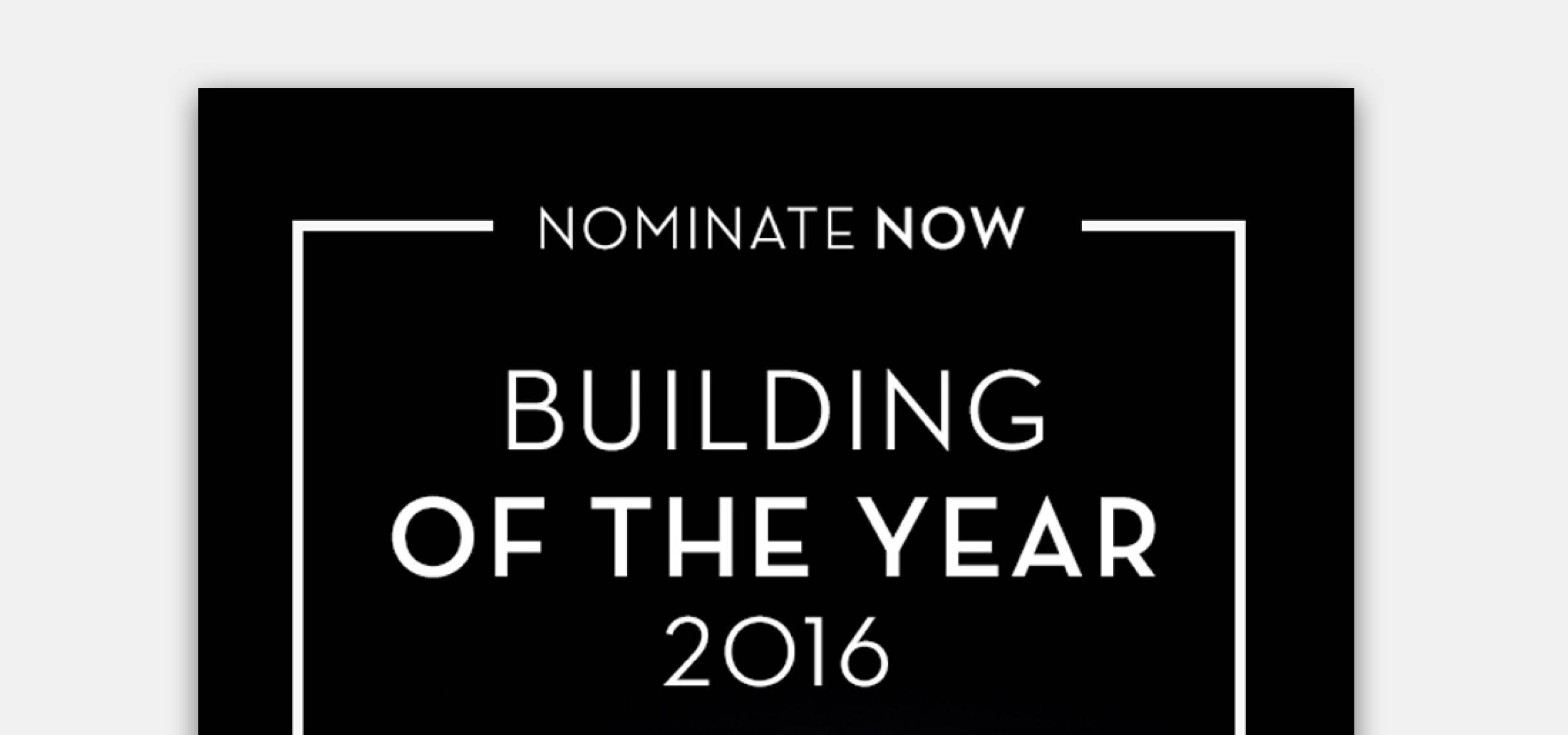 Získali sme Nomináciu na Building of the Year 2016 | Aktuálne | Atrium Architekti