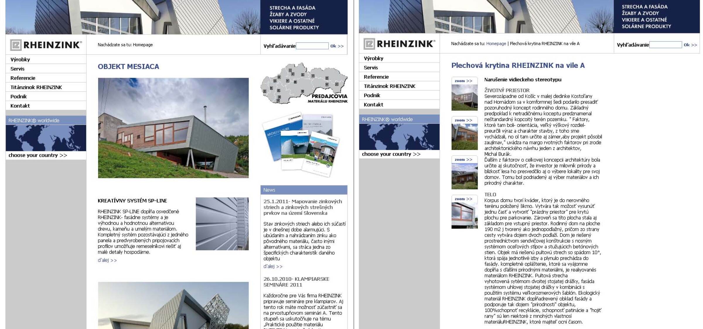 Vila A ako projekt mesiaca | News | Atrium Architekti