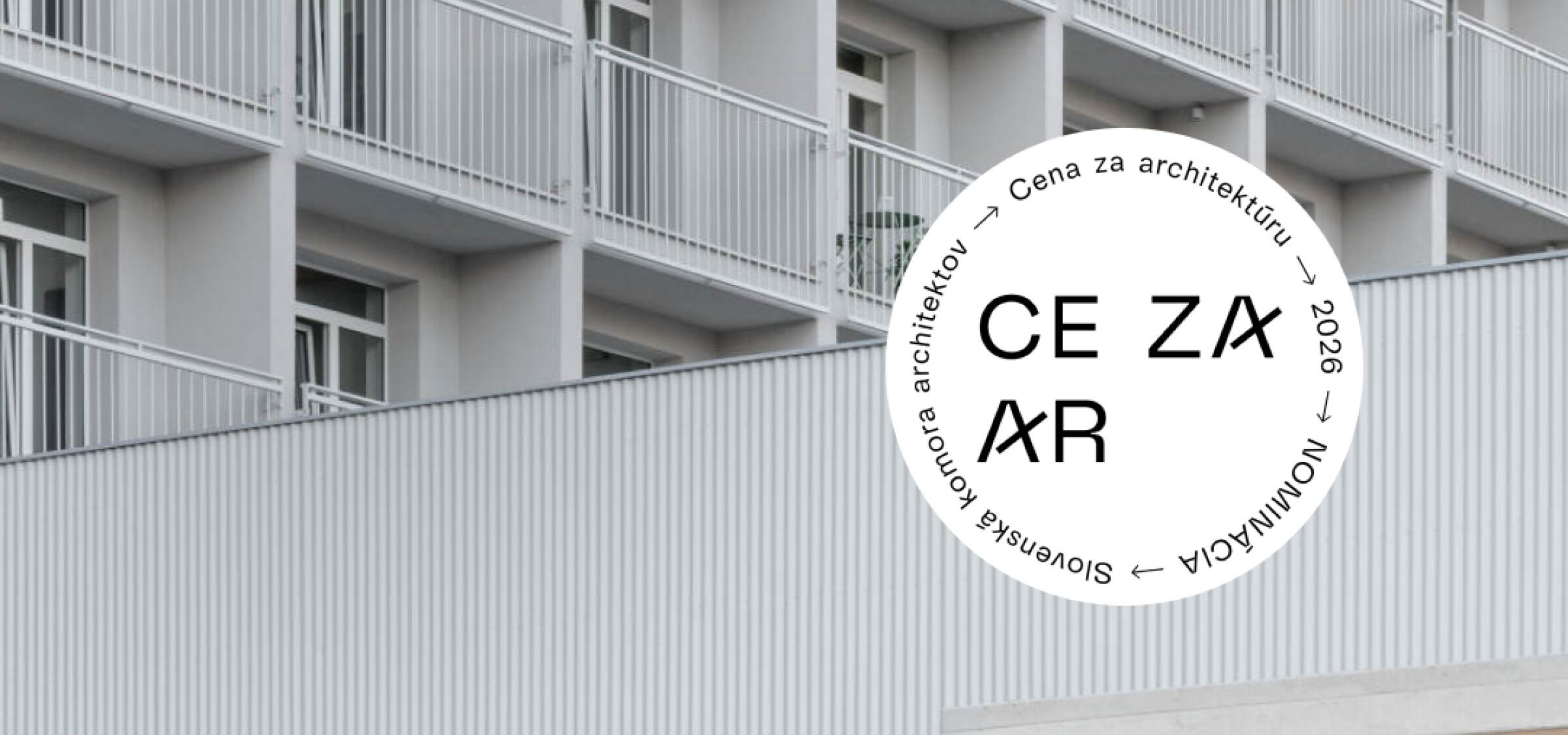 Sme nominovaní na Cenu za architektúru CE ZA AR 2026 | Aktuálne | Atrium Architekti
