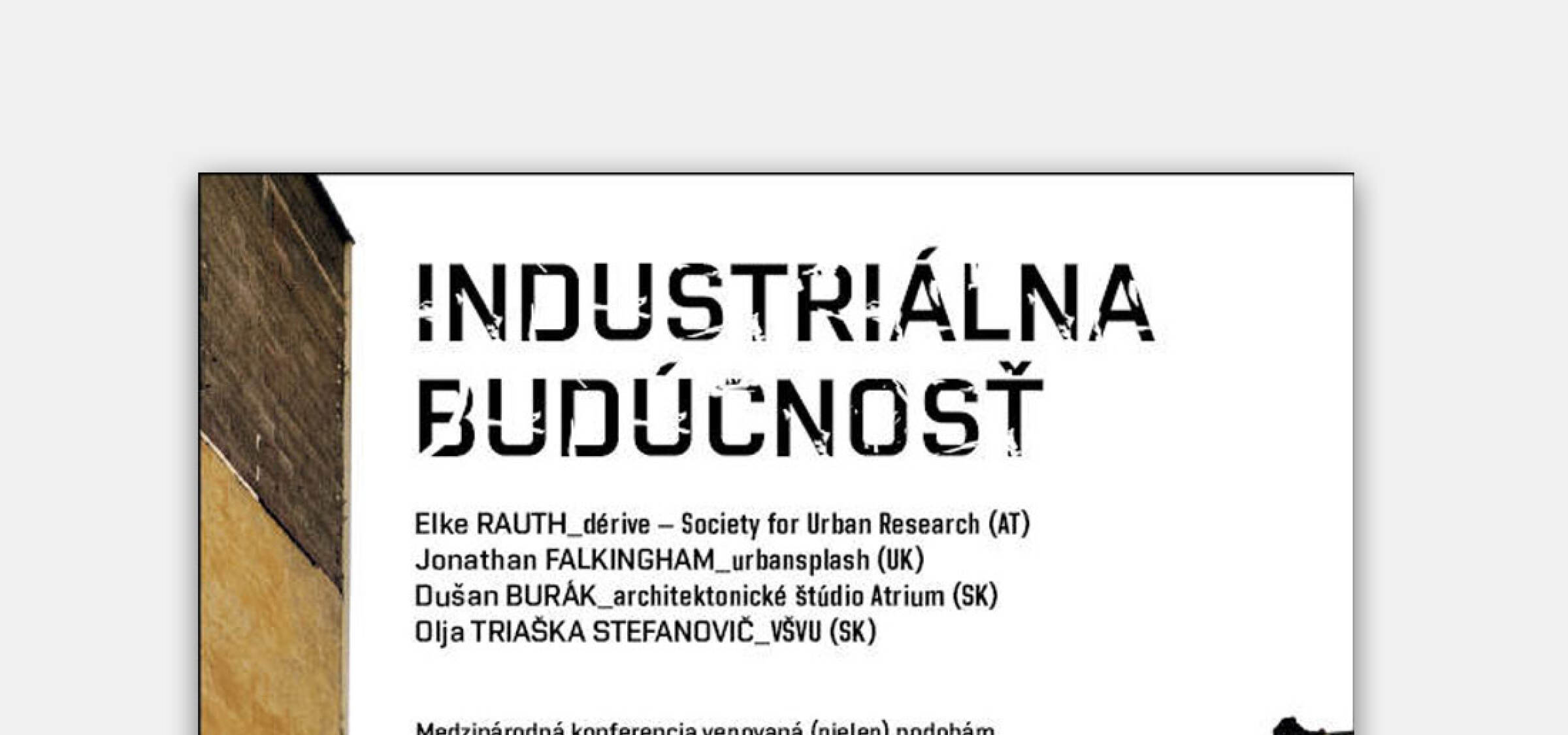 Industrial future | News | Atrium Architekti
