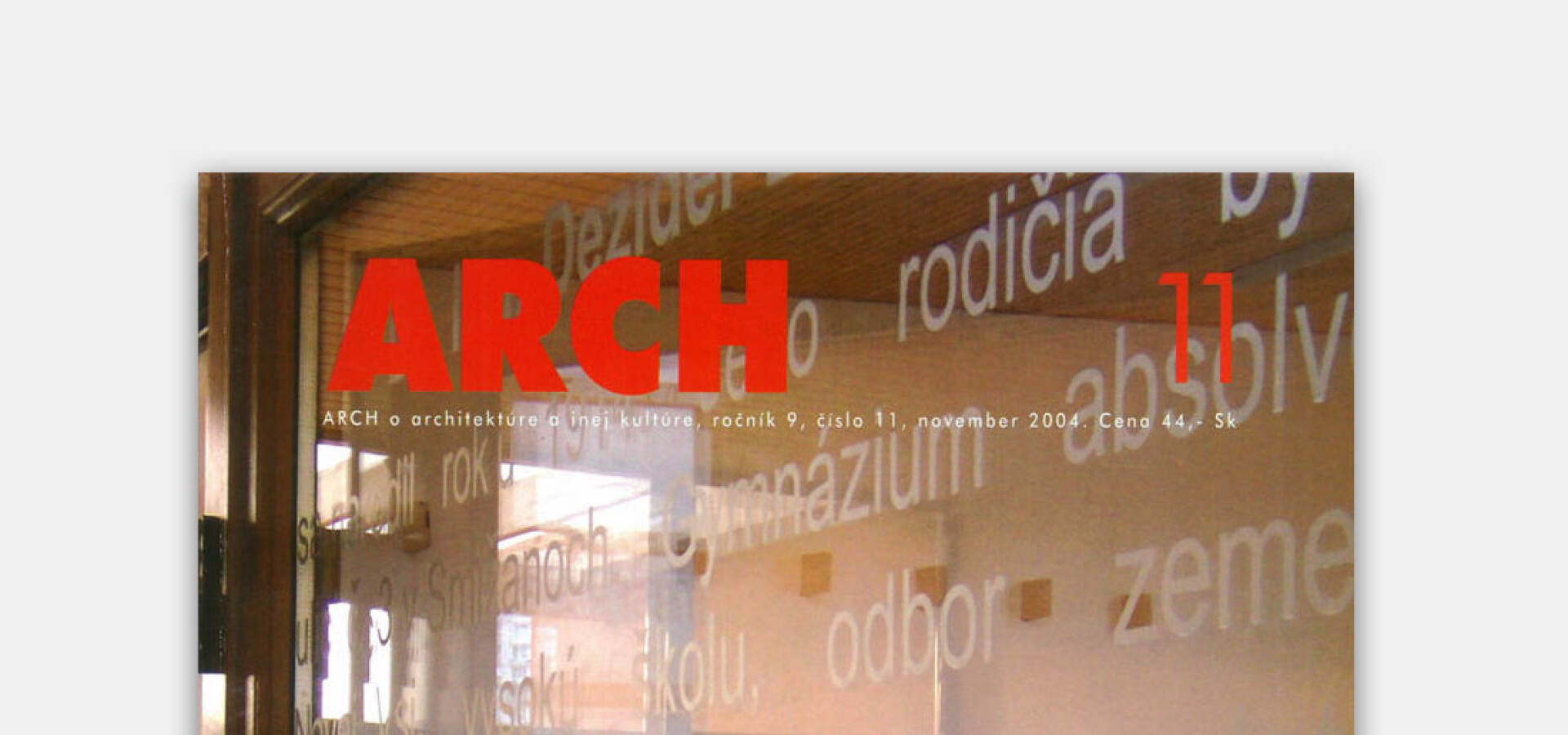 Znovuzrodenie v architektúre | Interviews | Atrium Architekti