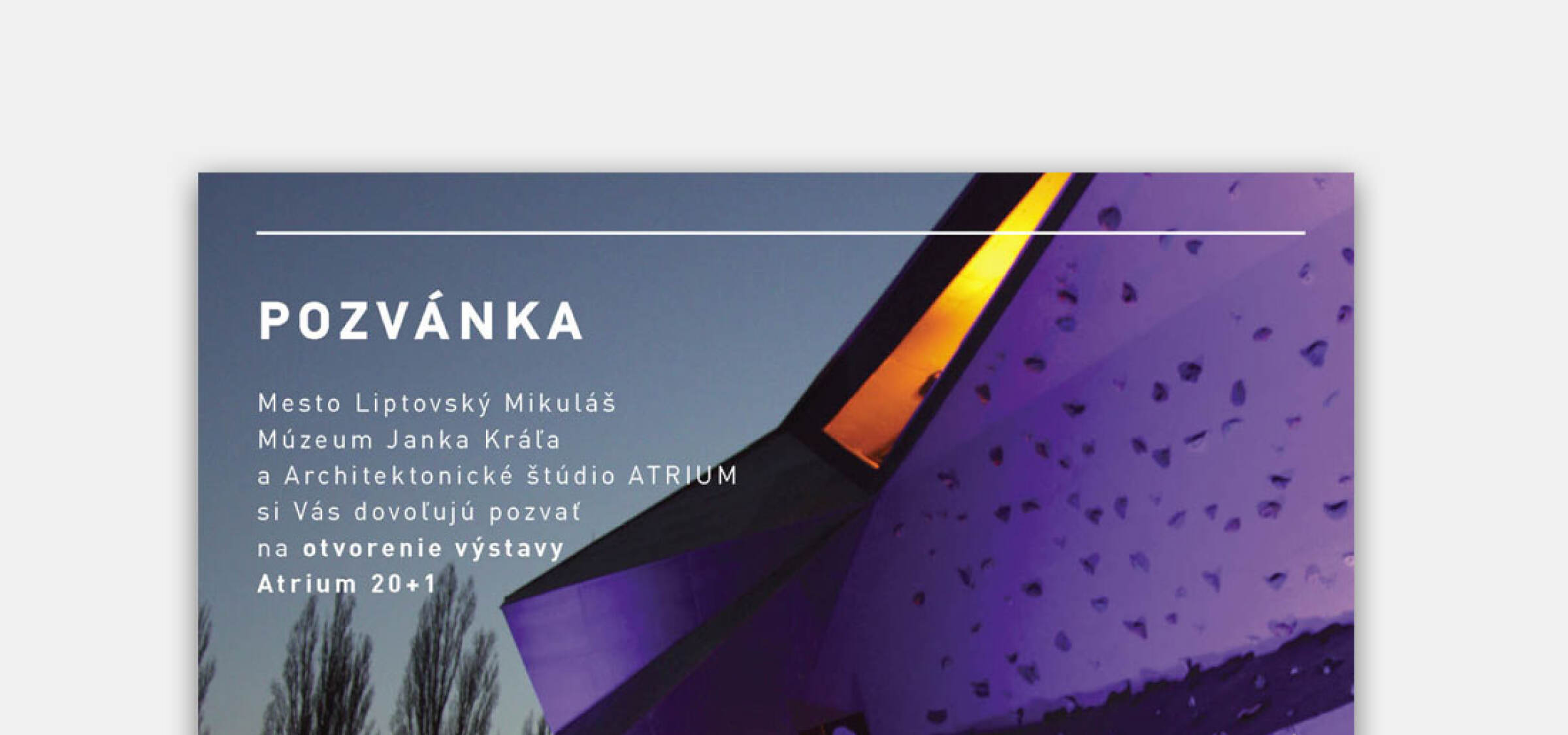 Openning of exhibition | News | Atrium Architekti